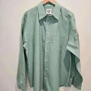 Old Navy Men's Long Sleeve Casual Button-down Shirt Sage Green Sz XL